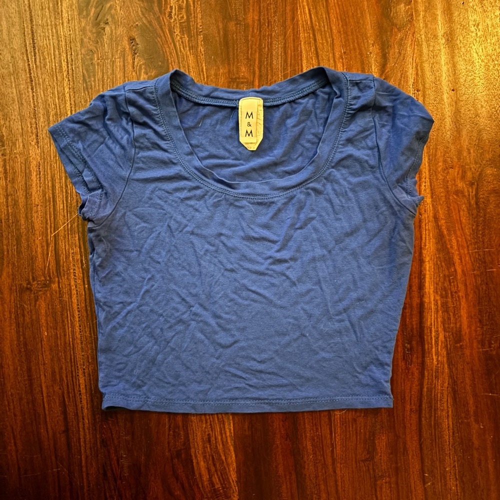 cropped tight fit top